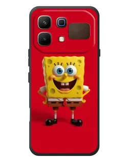 Чохол для Infinix Note 60 з картинкою «Спанч Боб на червоному» Чохол для Infinix Note 60 з картинкою «Спанч Боб на червоному»
