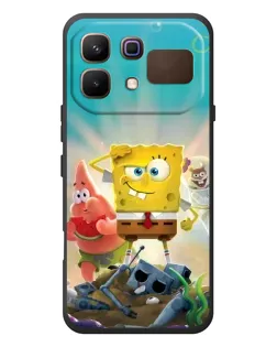 Чохол для Infinix Note 60 з картинкою «Спанч Боб переможець» Чохол для Infinix Note 60 з картинкою «Спанч Боб переможець»