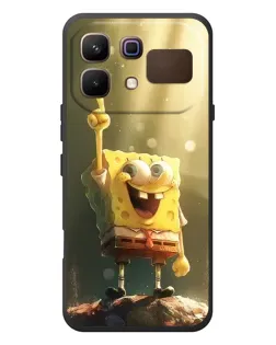 Чохол для Infinix Note 60 з картинкою «Сяючий Спанч Боб» Чохол для Infinix Note 60 з картинкою «Сяючий Спанч Боб»