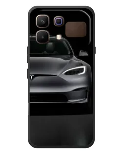 Чехол для Infinix Note 60 с картинкой «Tesla Model S Look»