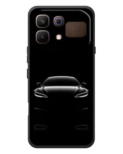 Чохол для Infinix Note 60 з картинкою «Силует Tesla Night»