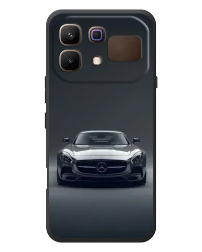 Чохол для Infinix Note 60 з картинкою «Mercedes на чорному» Чохол для Infinix Note 60 з картинкою «Mercedes на чорному»