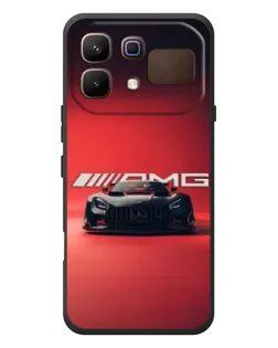 Чохол для Infinix Note 60 з картинкою «Mercedes AMG — червона лінія»