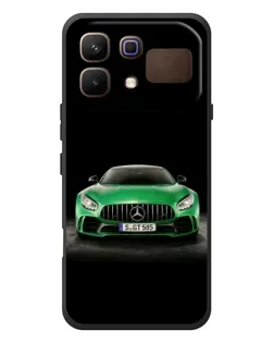 Чохол для Infinix Note 60 з картинкою «Mercedes — неоновий лого»