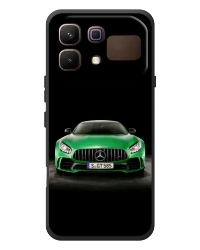 Чохол для Infinix Note 60 з картинкою «Mercedes — неоновий лого» Чохол для Infinix Note 60 з картинкою «Mercedes — неоновий лого»