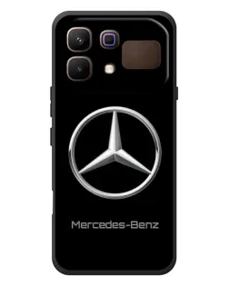 Чохол для Infinix Note 60 з картинкою «Mercedes Silver Logo»
