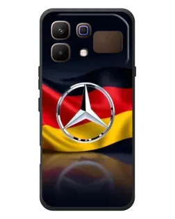 Чохол для Infinix Note 60 з картинкою «Mercedes — прапор Німеччини»