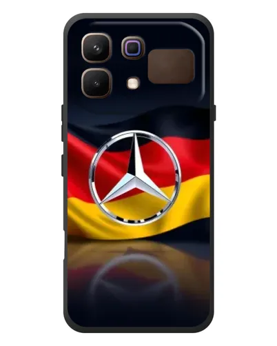 Чохол для Infinix Note 60 з картинкою «Mercedes — прапор Німеччини» Чохол для Infinix Note 60 з картинкою «Mercedes — прапор Німеччини»