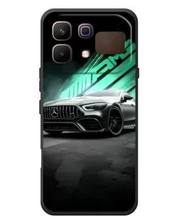 Чохол для Infinix Note 60 з картинкою «Темний Mercedes AMG»