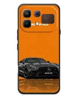 Чохол для Infinix Note 60 з картинкою «Помаранчевий Mercedes AMG»