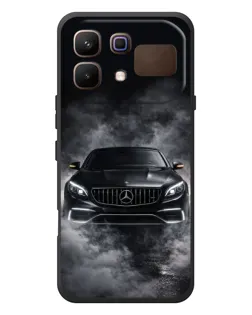Чохол для Infinix Note 60 з картинкою «Mercedes у диму»