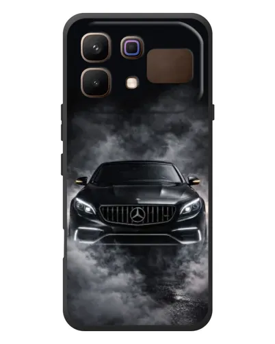 Чохол для Infinix Note 60 з картинкою «Mercedes у диму» Чохол для Infinix Note 60 з картинкою «Mercedes у диму»