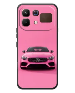 Чохол для Infinix Note 60 з картинкою «Рожевий Mercedes AMG»