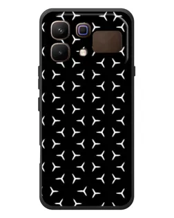 Чохол для Infinix Note 60 з картинкою «Mercedes паттерн зірок»
