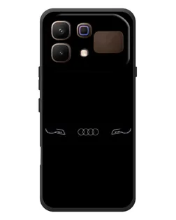 Чохол для Infinix Note 60 з картинкою «Audi — світловий підпис»