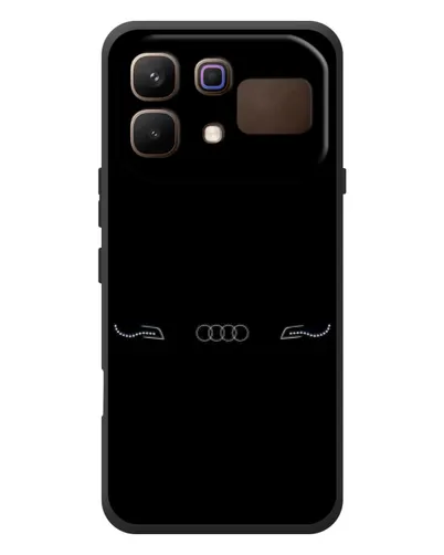 Чехол для Infinix Note 60 с картинкой «Audi — световой подпись»