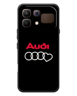 Чохол для Infinix Note 60 з картинкою «Логотип Audi Heart»