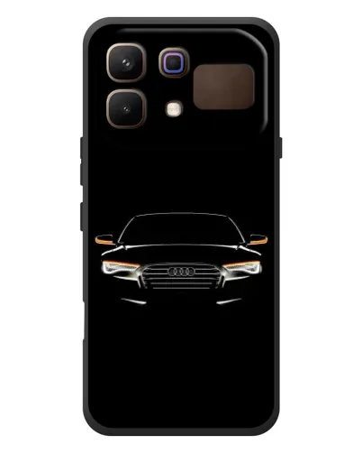 Чехол для Infinix Note 60 с картинкой «Audi — ночной контур»