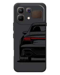 Чехол для Infinix Note 60 с картинкой «Задняя часть Audi — арт»