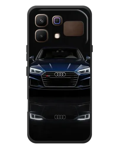 Чехол для Infinix Note 60 с картинкой «Audi — ночное отражение»