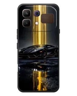 Чохол для Infinix Note 60 з картинкою «Нічний Lamborghini драйв»