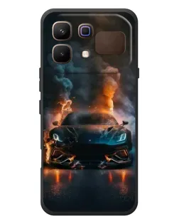 Чохол для Infinix Note 60 з картинкою «Lamborghini димна естетика»