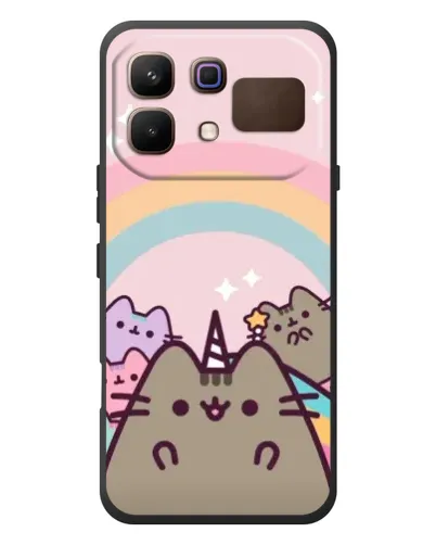 Чохол для Infinix Note 60 з картинкою «Єдиноріг Pusheen»