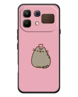 Чохол для Infinix Note 60 з картинкою «Pusheen серце»