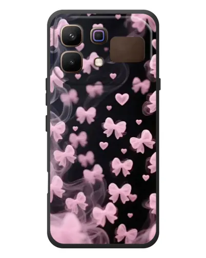 Чехол для Infinix Note 60 с картинкой «Неоновое кружево»