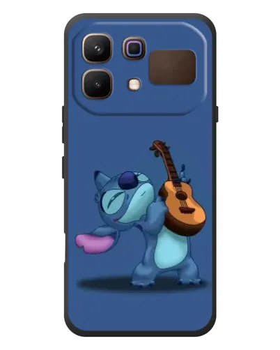 Чехол для Infinix Note 60 с картинкой «Стич с укулеле»