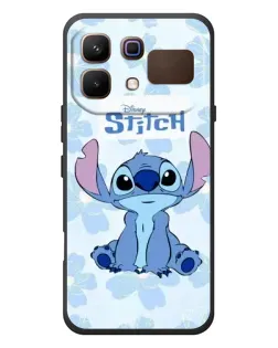 Чехол для Infinix Note 60 с картинкой «Stitch среди цветов» Чехол для Infinix Note 60 с картинкой «Stitch среди цветов»