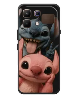 Чехол для Infinix Note 60 с картинкой «Стич и Ангел» Чехол для Infinix Note 60 с картинкой «Стич и Ангел»