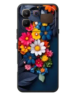 Чехол для Infinix Note 60 с картинкой «Цветочная феерия»