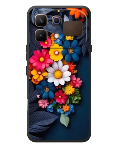 Чехол для Infinix Note 60 с картинкой «Цветочная феерия»