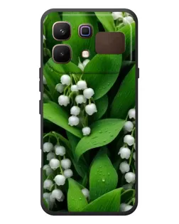 Чехол для Infinix Note 60 с картинкой «Ландыши в зелени»