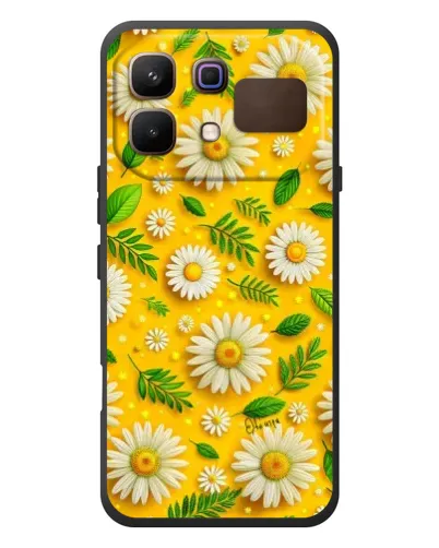 Чехол для Infinix Note 60 с картинкой «Ромашковое солнце»