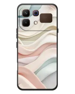 Чехол для Infinix Note 60 с картинкой «Пастельные нежные волны»