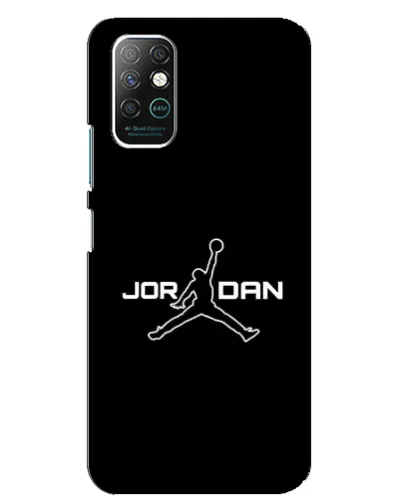 Чехол для Infinix Note 8 с картинкой «Nike Pink Swirl»