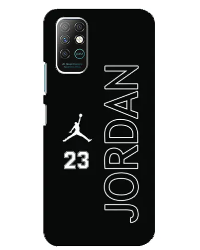 Чехол для Infinix Note 8 с картинкой «Jordan Vertical»