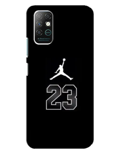 Чехол для Infinix Note 8 с картинкой «Jordan Flight 23»