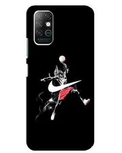 Чехол для Infinix Note 8 с картинкой «Jordan Jumpman»