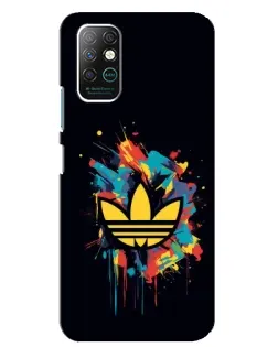 Чехол для Infinix Note 8 с картинкой «Adidas Splash»