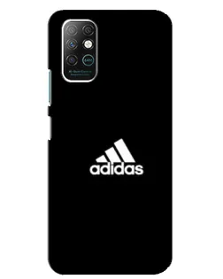 Чехол для Infinix Note 8 с картинкой «Adidas Red Style»