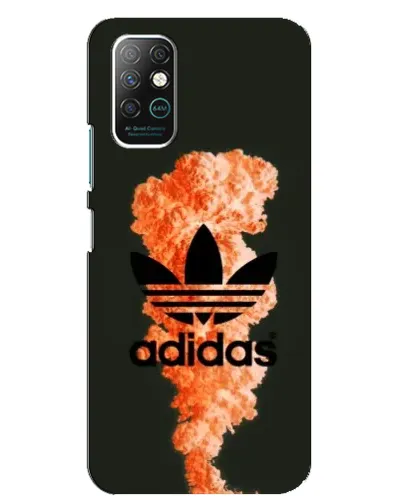 Чехол для Infinix Note 8 с картинкой «Оранжевый дым Adidas» Чехол для Infinix Note 8 с картинкой «Оранжевый дым Adidas»