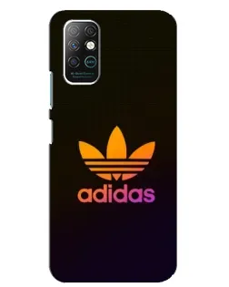 Чехол для Infinix Note 8 с картинкой «Градиент Adidas»