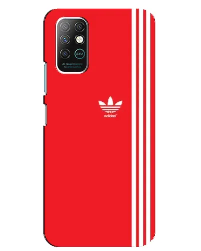 Чехол для Infinix Note 8 с картинкой «Красный минимализм Adidas» Чехол для Infinix Note 8 с картинкой «Красный минимализм Adidas»