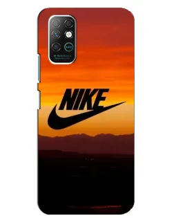 Чехол для Infinix Note 8 с картинкой «Nike — вечерний горизонт»