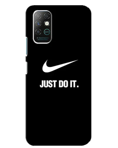 Чехол для Infinix Note 8 с картинкой «Классический принт Nike»