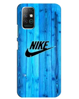 Чехол для Infinix Note 8 с картинкой «Голубое дерево Nike»