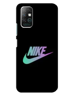 Чехол для Infinix Note 8 с картинкой «Nike — городская ночь»